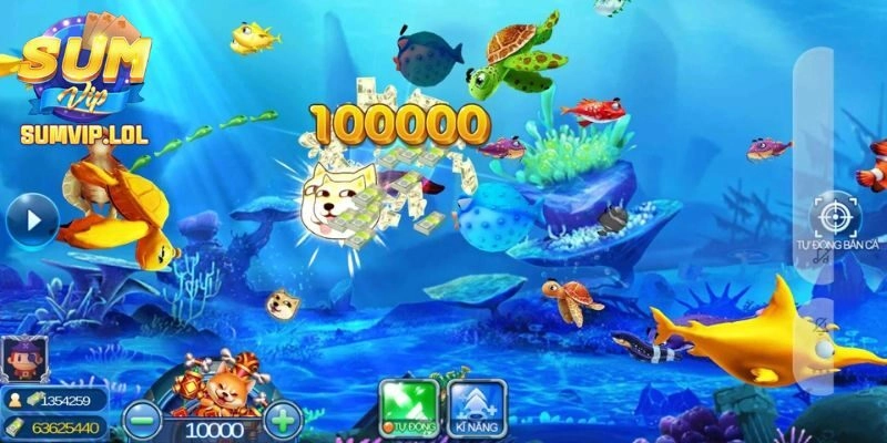 Bắn cá vui vẻ tại Sumvip – Cách chơi đơn giản, săn thưởng dễ dàng!