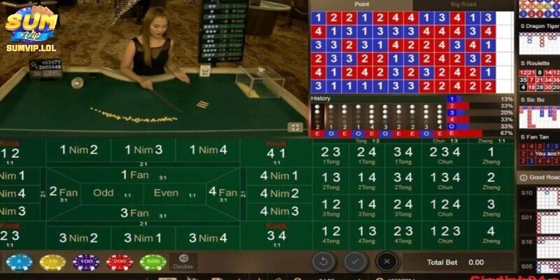 Nắm vững trong tay luật chơi và quy trình của Fantan